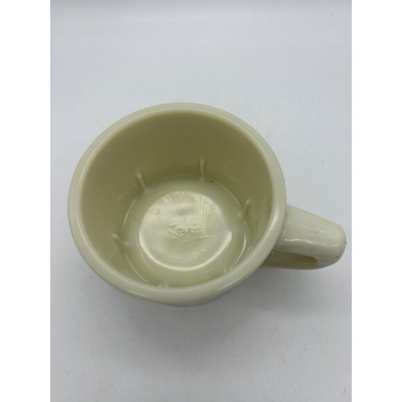 Vintage Shulton Old Spice Shaving Mug Milk Glass Mug - Picture 5 of 8